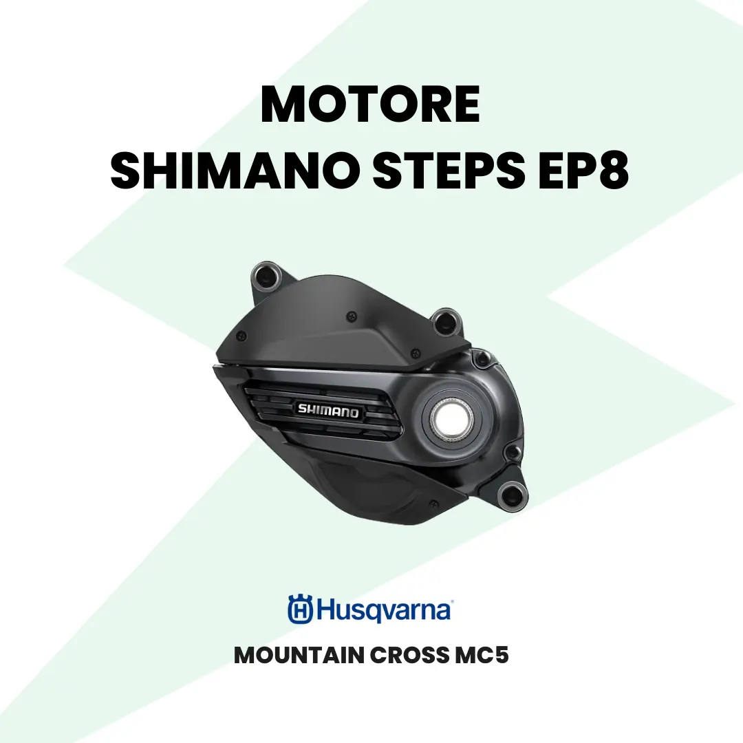 Motore Shimano Steps EP8 Husqvarna mc5